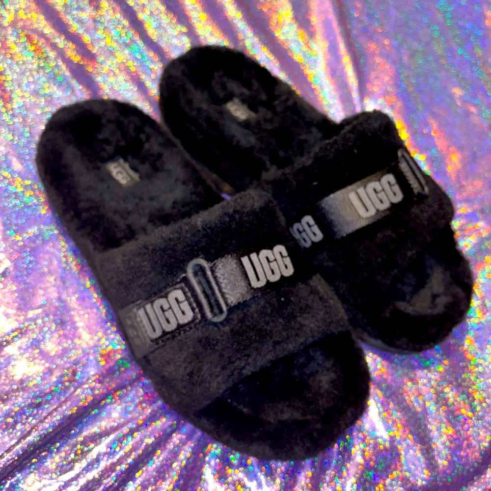 Mens UGG Fluff Up Slides